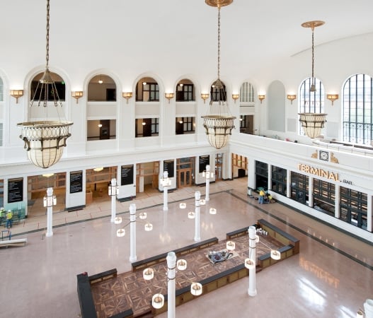 The lobby of Denver Union Station