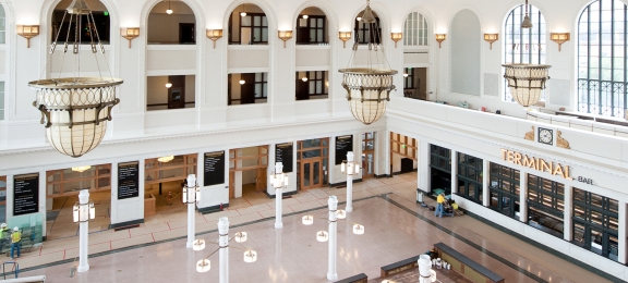 The lobby of Denver Union Station
