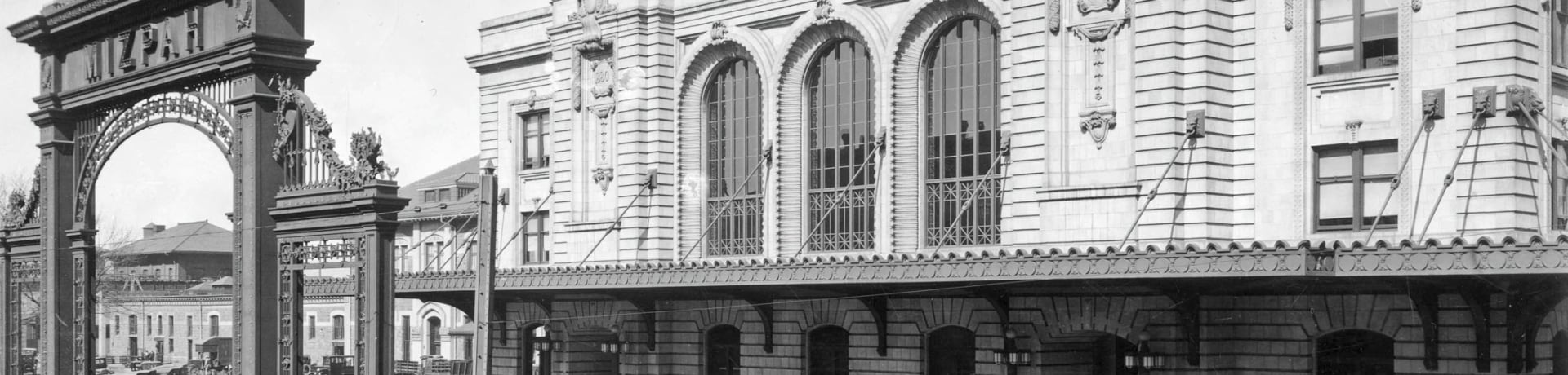 A vintage look at Denver Union Station
