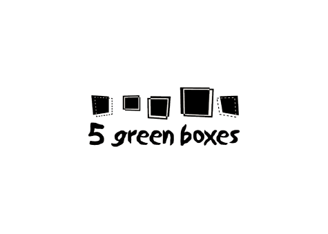 5 Green Boxes