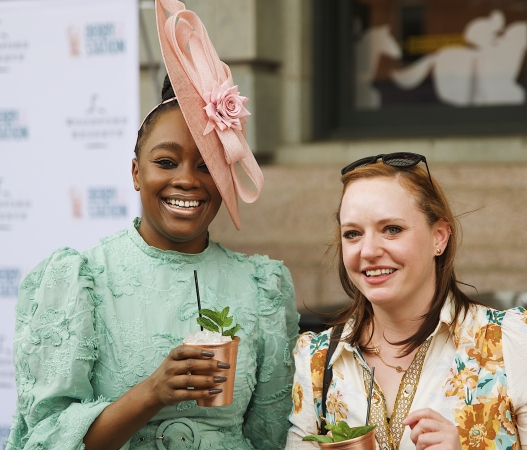 Friends at Union Station Derby Day