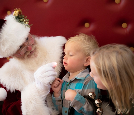 Santa at the Station