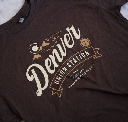Denver Union Station t-shirt