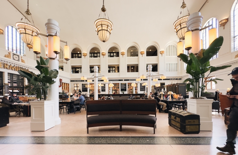 Our Ode to an Original Bench returned to Denver Union Station 2