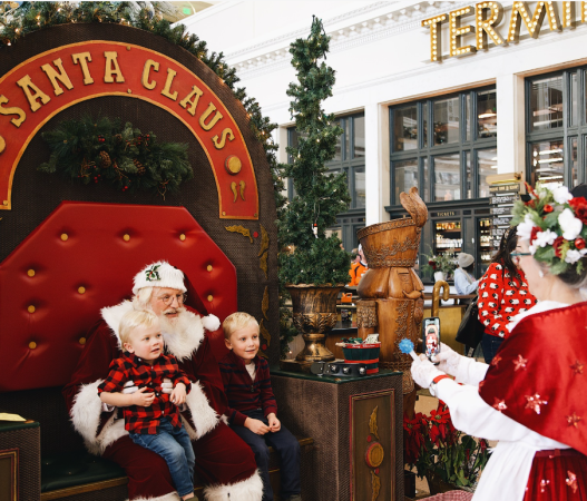 Santa at The Station 2