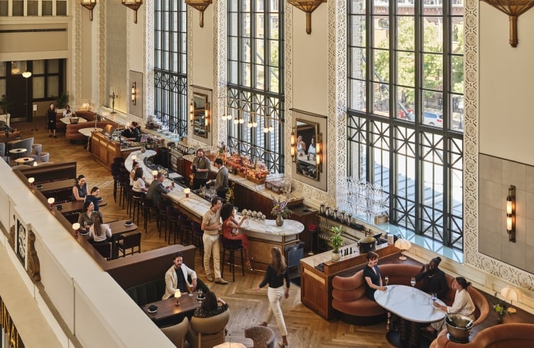 Second floor view of The Great Hall at Denver Union Station